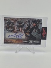 2026 Leaf Metal Sports Heroes Mario Lemieux Autograph 3/5 — Grit Insert