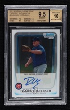 2011 Bowman Draft Chrome Prospects Daniel Vogelbach BGS 9.5 GEM MINT Auto 7xr