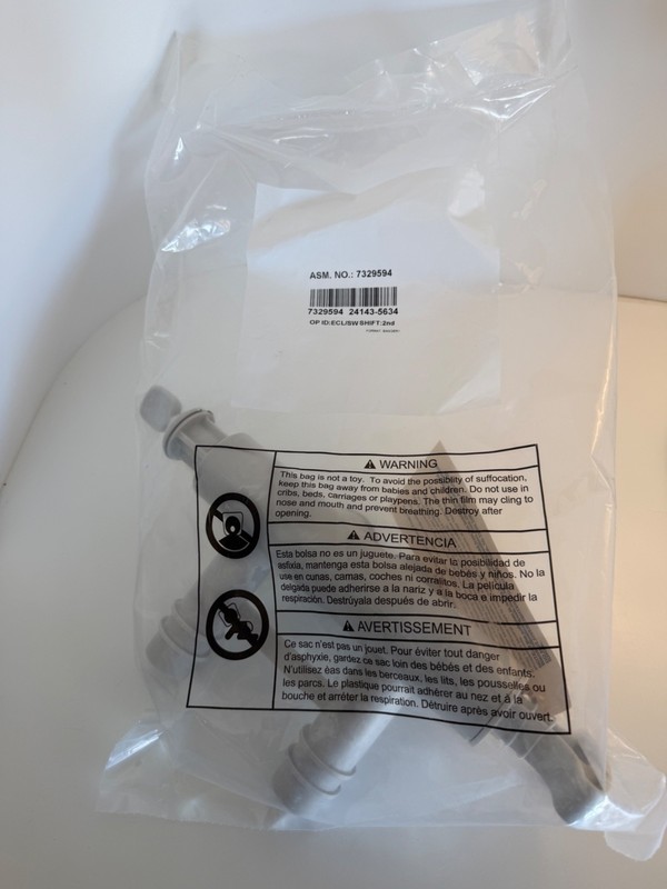 7329594 and 7350812 1" Water Softener Valve/Fitting - Rheem-GE-Kenmore-Whirlpool