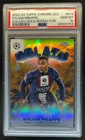 2022 Topps Chrome UEFA Kylian Mbappe Golazo Gold Refractor #37/50 PSG PSA 10