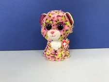 TY BEANIE babies boo 6" SOFT plush with tag Lainey the leopard