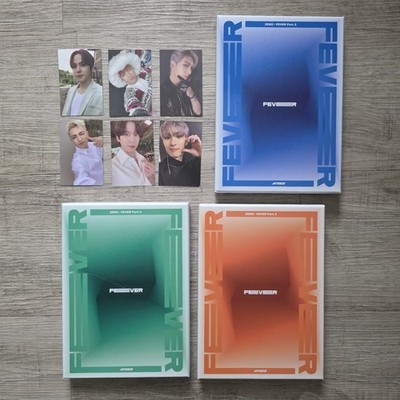 Ateez Zero: Fever Part 3, 3er Set, 7th Mini Album + Photokarten