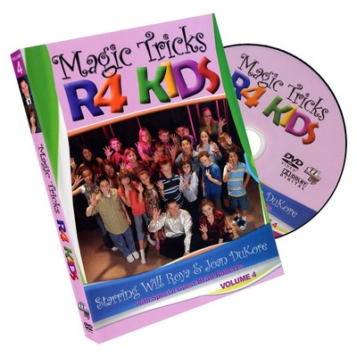 MMS Magic Tricks R 4 Kids - Volume 4 by Will Roya and Joan DuKore - DVD