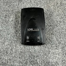 Whistler 1125SW Radar Detector SuperWideBand Untested For Parts Repair