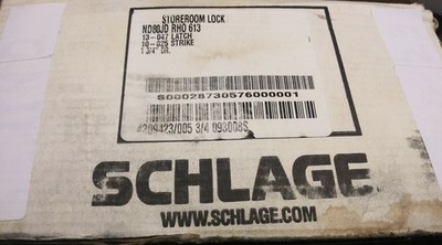 Schlage Storeroom ND80JD RHO 613 ( -Schlage Interchangable Core ,- 613 Finish)