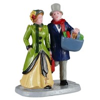 Lemax - Vintage Shopping Spree 02930 Figur Weihnachtsdorf Winterdorf
