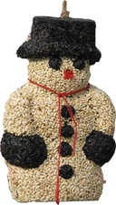 Mr. Sno E. Mann Wild Bird Seed by Pine Tree Farms snowman Bird Food Depth 1 in.