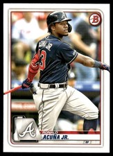 Ronald Acuna Jr. 2020 Bowman #27 Braves MLB READ FREE SHIPPING AutographDen