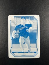 2026 Topps Bowman Chrome Cyan Printing Plate David Shields 1st 1/1 Royals