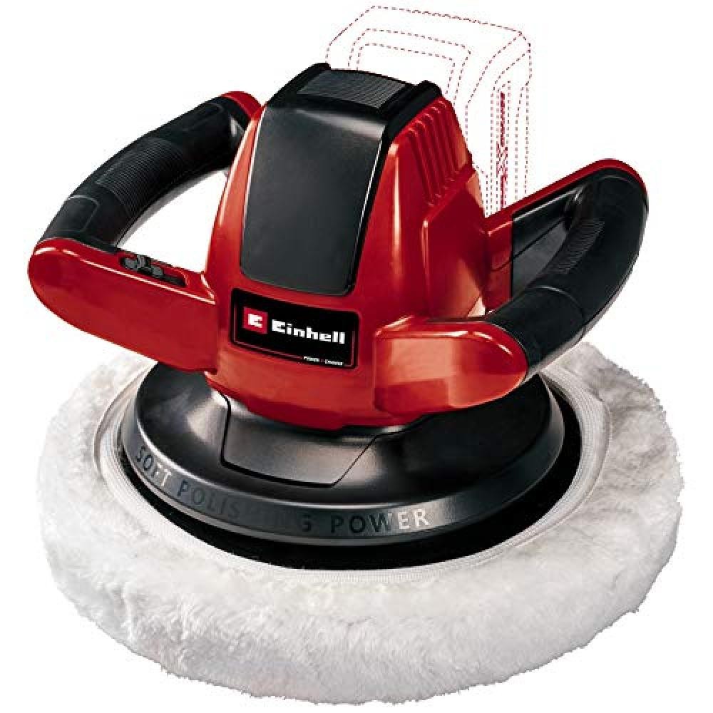 Lucidatrice Orbitale Einhell 18V CE-CB 18/254 Li Solo Bare Tool Rosso