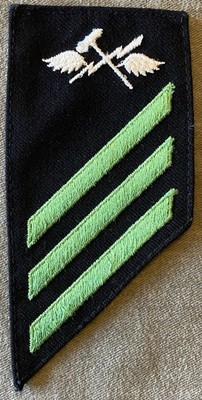 US Navy Rate Aviation Support Equipment Technician Airman Striker Patch USN ASAN
