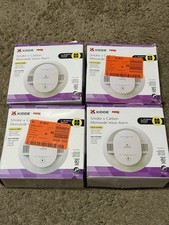 4PK KIDDE 900-CUDR-V FIREX SMOKE & CARBON MONOXIDE DETECTOR WITH VOICE ALARM
