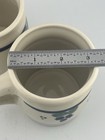 2 White Ceramic 12oz Mugs w/ Blueberry Design VTG 1978 Signed Under Handles — photo 9