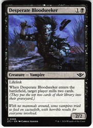 Desperate Bloodseeker 86 Outlaws of Thunder Junction MTG Common