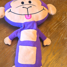 Seat Pets Monkey Car Seat Cover, Purple/Beige, Infant Toddler, Unisex