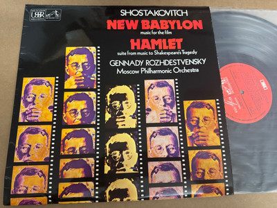 ASD 3381 Shostakovich Hamlet New Babylon Rozhdestvensky Moscow Philharmonic