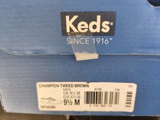 keds tweed champion men size 9