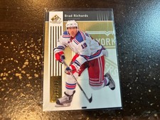 2011-12 SP Game Used Authentic Gold Parallel BRAD RICHARDS #63 SP 14/100