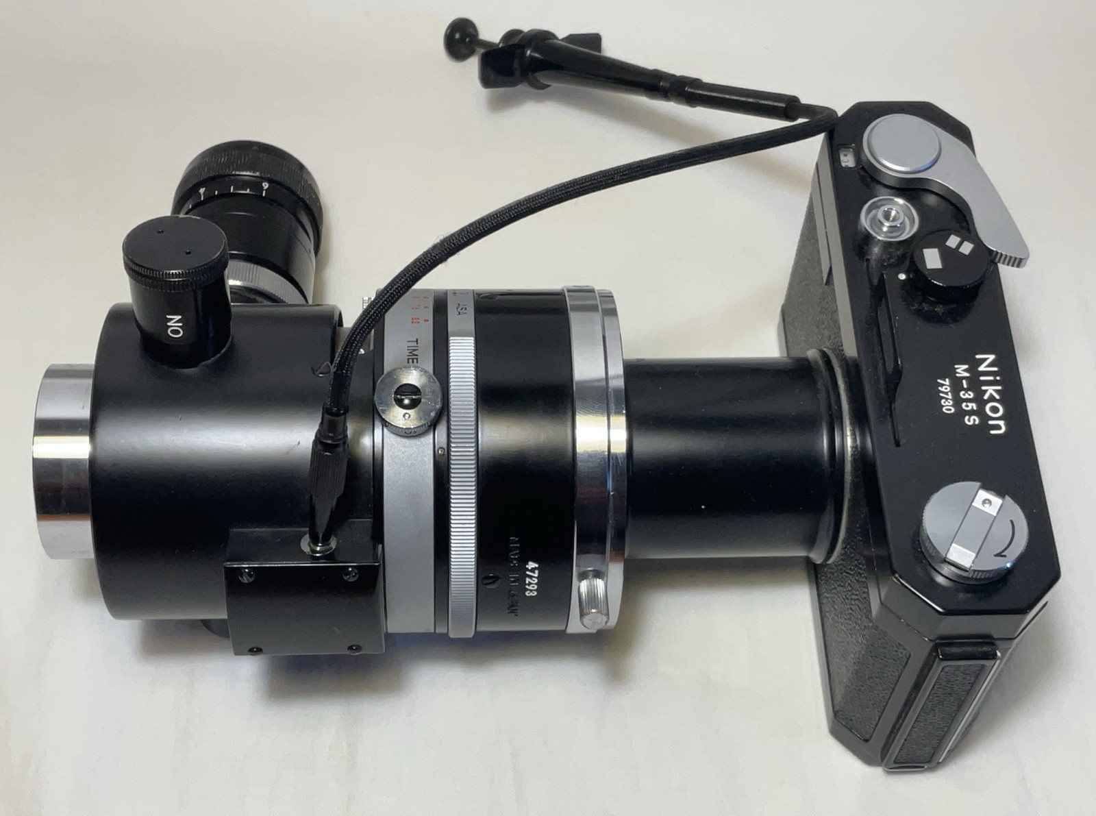 Nikon, Microflex, Adapter, EFM, with, M-35 camera, Nikon M-35 With EFM Microflex