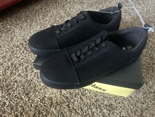 Art Class Kids Garrett Lace Up Fashion School Sneakers Black Size 6