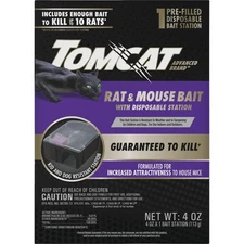 Tomcat Advanced Formula Disposable Rat and Mouse Bait Station 3730505 Tomcat