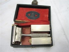 Vintage Ever Ready Safety Razor Case 2 Blade ...