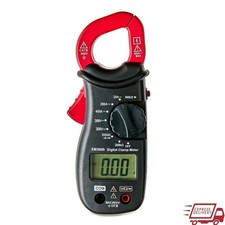 Digital Clamp Meter AC DC Current Voltage Resistance Tester W/ LED Indicator New