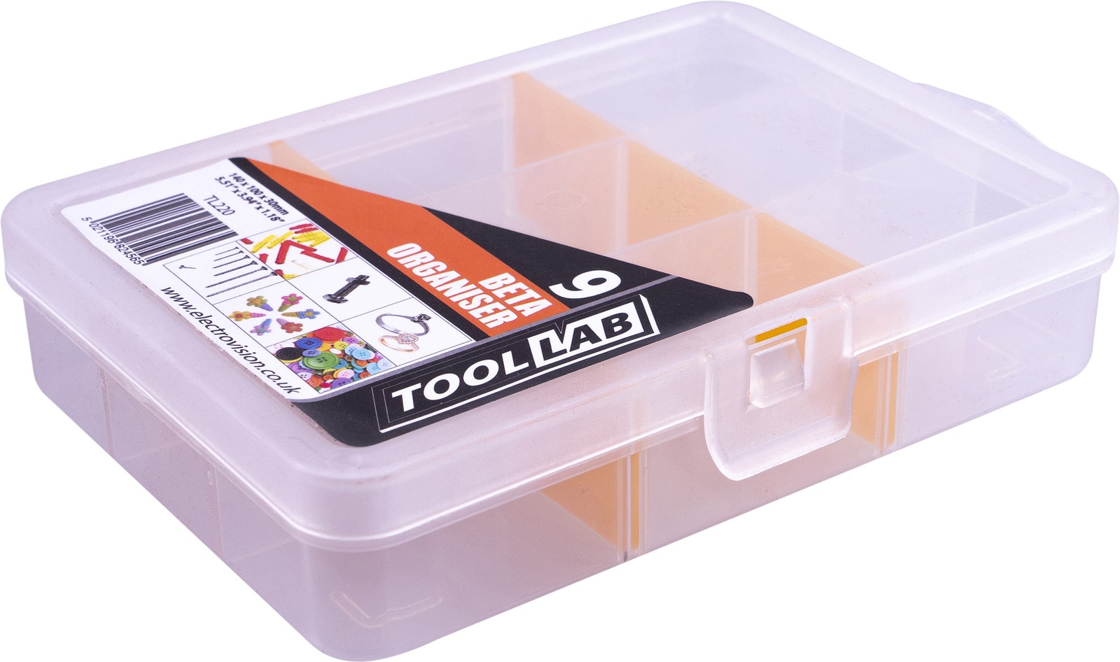 5.5"" Beta Organiser 9 Compartment