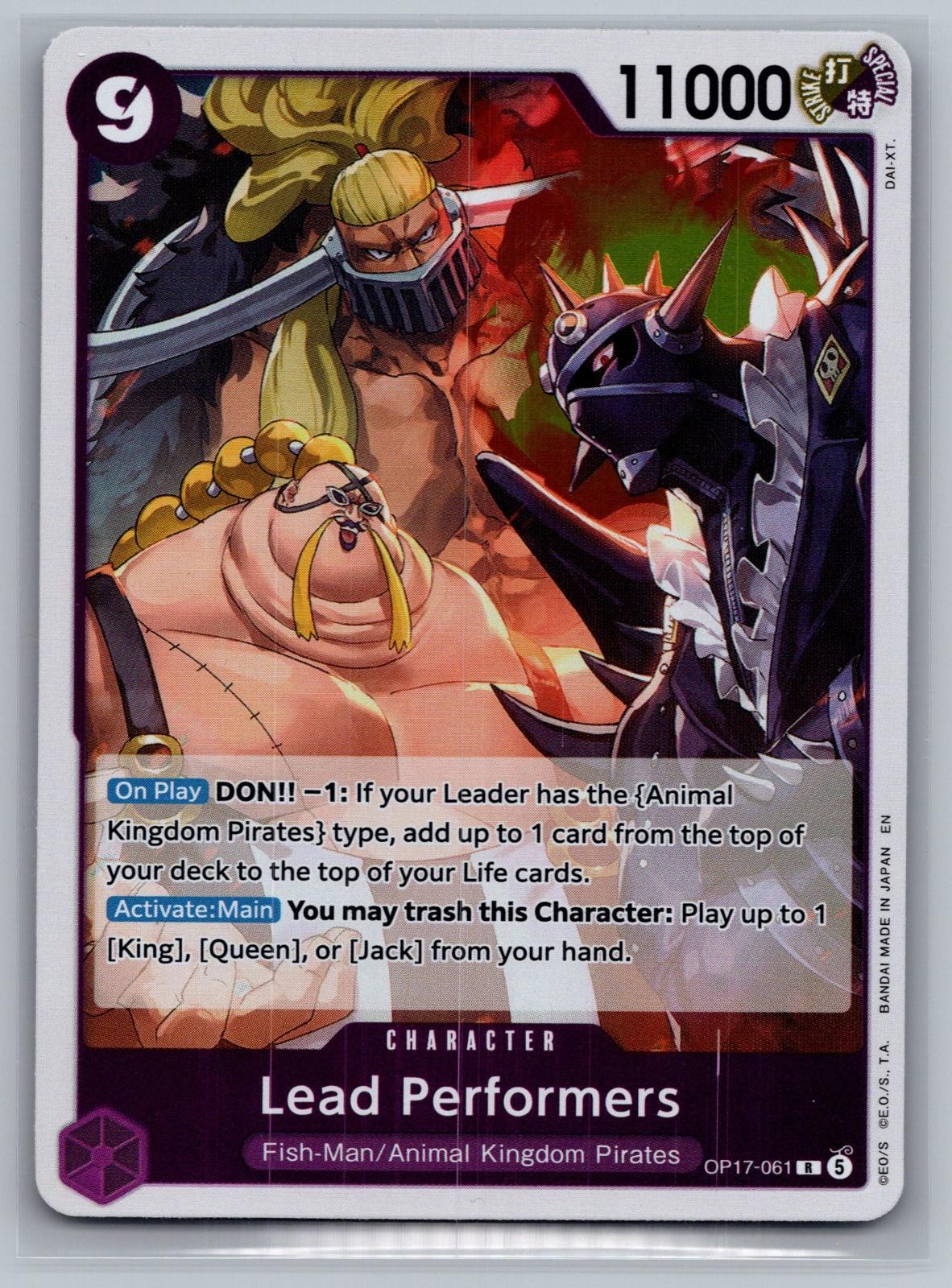 Lead Performers OP17-061 Rare NM