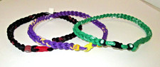 Triple Braided Titanium Necklace NBA Teams NEW FREE SHIPPING