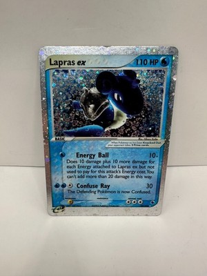 Lapras ex Ruby & Sapphire Ultra Rare Holo 99/109 Pokemon TCG 