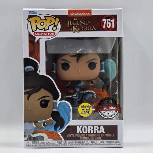Funko Pop! Animation The Legend of Korra Korra #761 Special Edition GITD