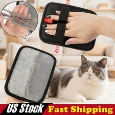 4PC Electrostatic Pet Hair Removal Gloves Brush Double-sided Pet Grooming Gloves