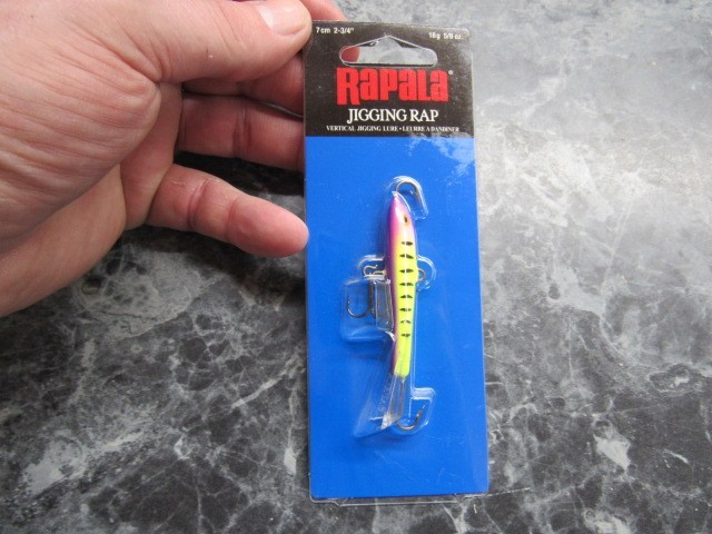 Rapala W7RT Vertical Jigging Rap Fishing Lure 5/8oz 2 3/4"
