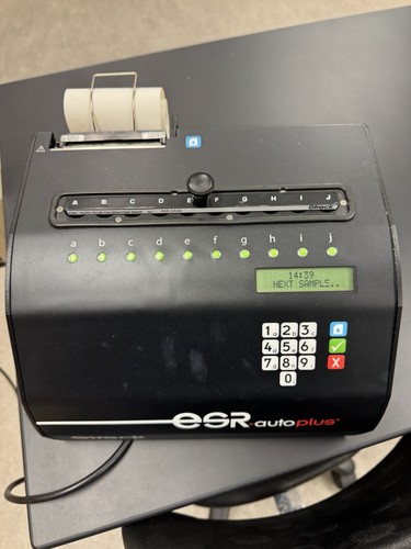 Streck ESR-autoplus analizzatore ESR automatico con rack di calibrazione e stampante termica - Foto 3 di 3