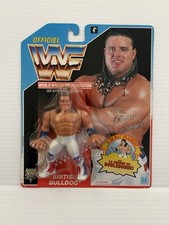 British Bulldog WWF Wrestling FRENCH 1991 Hasbro Vintage Figure NEW
