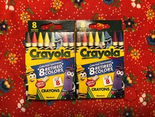 Crayola Crayons Limited Edition With 8 Retired Colors DANDELION NEW Lot of 2