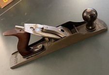 STANLEY FLAT TOP BEDROCK WOODWORKING PLANE, #605, RESTORED, $1 START