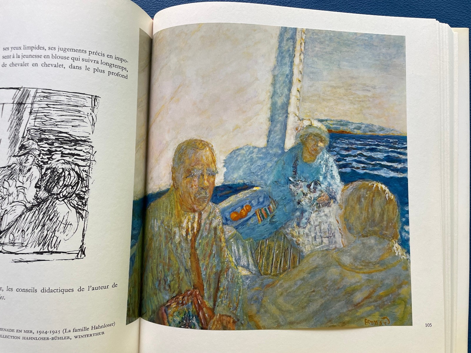 Bonnard Annette Vaillant 1965 printed in Switzerland text in French excellent 