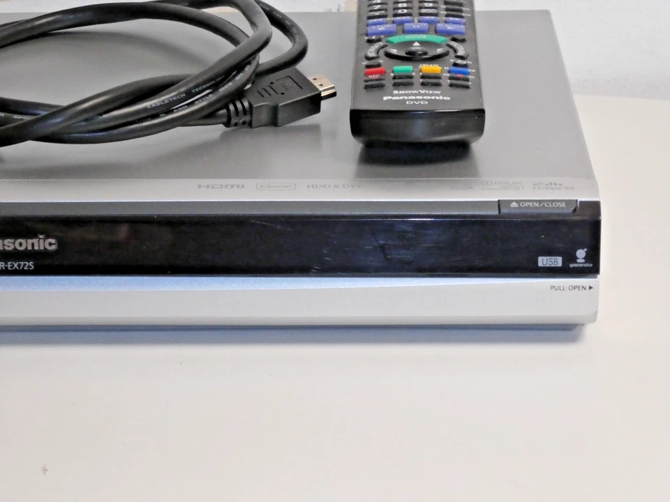 Panasonic DMR-EX72S DVD-Recorder / 160GB HDD inkl. FB, 2 Jahre Garantie - Bild 3 von 4