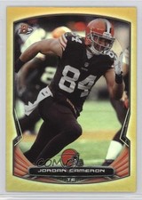 2014 Bowman Gold Foil 63/75 Jordan Cameron #72 2u3