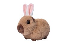 Douglas Mini Chattie Soft Capybara (Loaf) w/ Bunny Ears Plush Stuffed Animal, 6"
