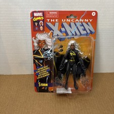Marvel Legends Retrocard Uncanny X-Men Storm 6  Action Figure Slight Card Damage