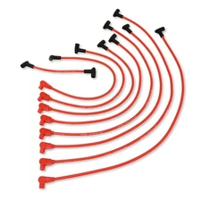 Taylor Spark Plug Wire Set 74217; Spiro Pro 8mm Red for 75-89 Chevy Corvette SBC