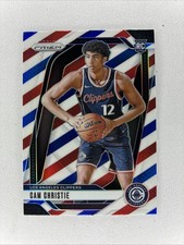 2024-25 Panini Prizm Cam Christie Rookie Red White & Blue Prizm #242