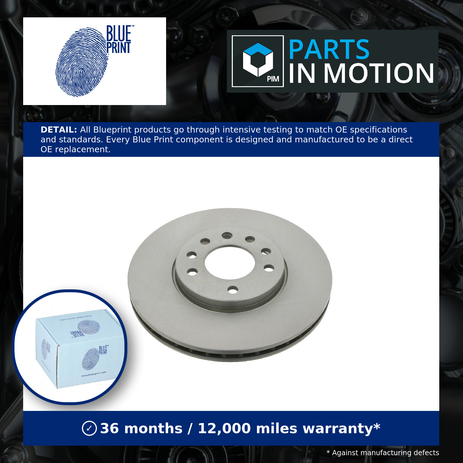2x Brake Discs Pair Vented fits SAAB 9-3 YS3F Front 2.0 1.9D 2.2D 02 to 15 285mm