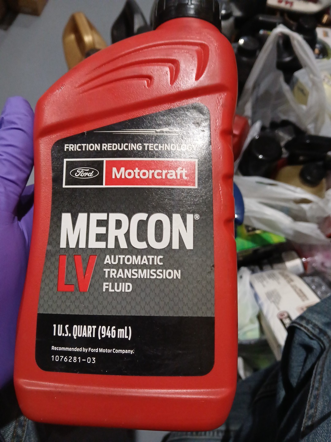 MOTORCRAFT MERCON LV AUTOMATIC TRANSMISSION FLUID 