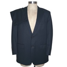 Brooks Brothers 1818 Madison Suit Men's 41R Wool Charcoal Gray 36x28