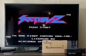 NES Game Section Z From 1987. Cartridge Only; Used; Good Working Condition