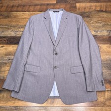 Banana Republic Tailored Fit Suit Jacket 44R Heather Gray Blazer